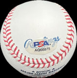 Chris Carpenter St. Louis Cardinals Signed Baseball MLB PSA