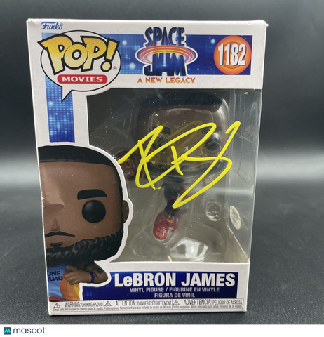 Rich Paul Signed Funko Pop PSA Autographed Space Jam Lebron James