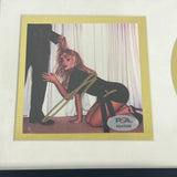 Sabrina Carpenter Signed CD Insert Frame PSA Autographed Man's Best Friend