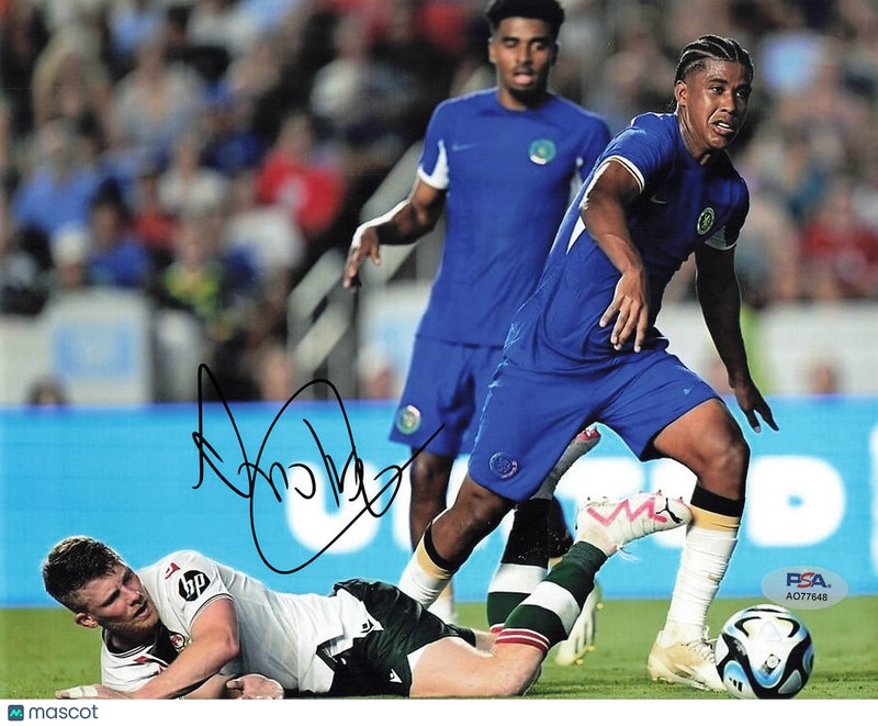 Andrey Santos Signed Chelsea FC Soccer 8x10 Photo PSA Autographed