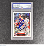 2012 Topps #US227 Mark DeRosa  Signed Card Auto PSA Slabbed Nationals