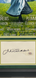 Julie Andrews Signed Sound of Music Cut PSA Sound of Music Autographed