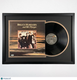 Bruce Hornsby Signed The Way It Is Custom Framed Vinyl Album PSA Autographed