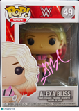 Alexa Bliss Signed Funko Pop #49 JSA WWE Autographed