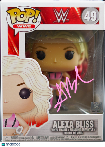 Alexa Bliss Signed Funko Pop #49 JSA WWE Autographed