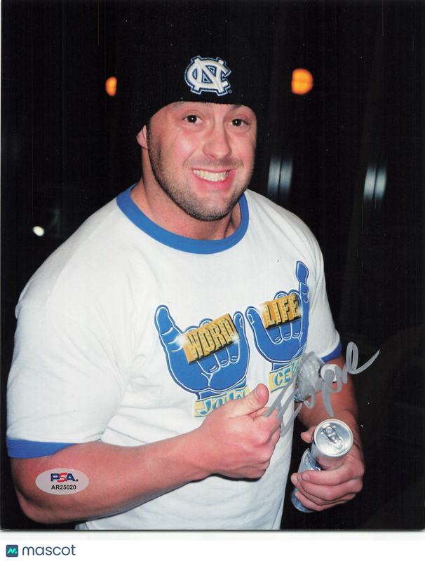 Nick Dinsmore Signed Wrestling 8x10 Photo PSA Autographed