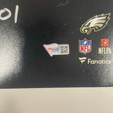 Carson Wentz Signed Philadelphia Eagles Football 24x20 Photo Fanatics Authentic