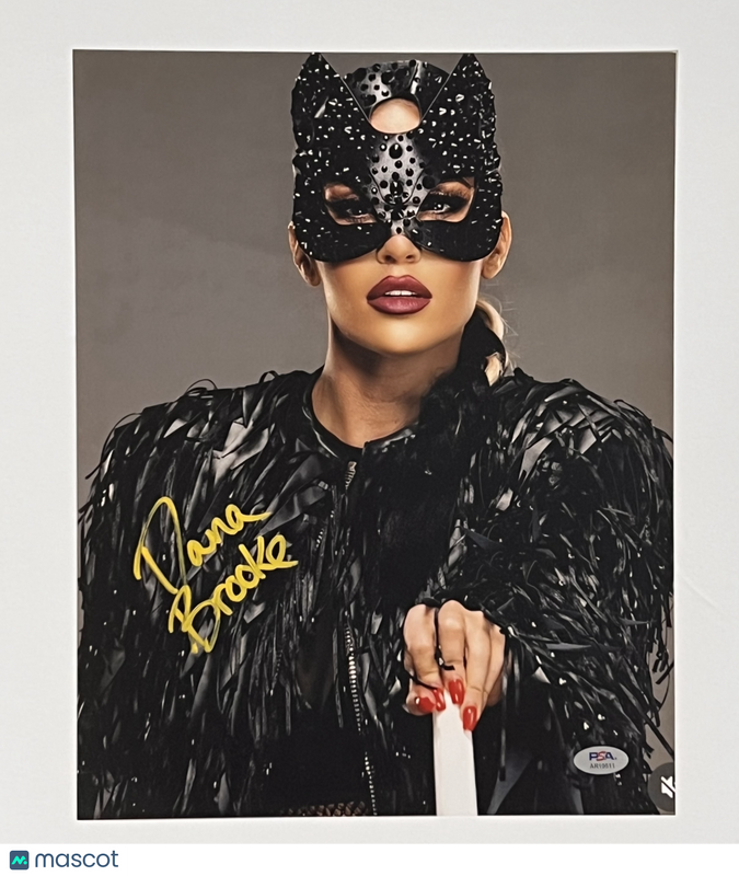 Dana Brooke Signed Wrestling 11x14 Photo PSA Autographed WWE