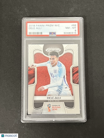 2018 Panini Prizm World Cup #66 Dele Alli PSA 8