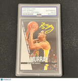 2022 Hot Shot Prospects Kris Murray Signed Card Auto PSA Slabbed Hawkeyes