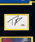 Dave Grohl & Krist Novoselic Signed Frame PSA/DNA Nirvana Autograph