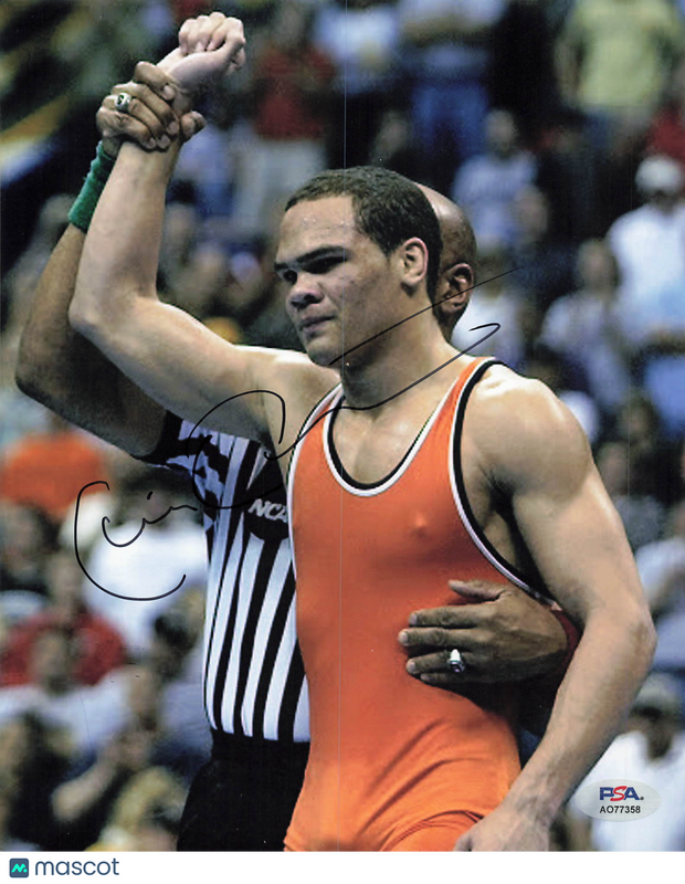 Chris Pendleton Signed Wrestling 8x10 Photo PSA Autographed