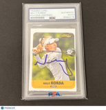 Sports Illustrated Kids #929 Nelly Korda Signed Card PSA Autographed