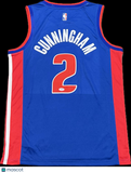 Cade Cunningham Signed Jersey PSA Detroit Pistons Autographed