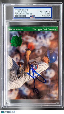 1994 Mark Grace Upper Deck #30 Signed Card PSA Autographed
