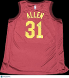 Jarrett Allen Signed Jersey PSA Cleveland Cavaliers Autographed
