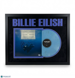 Billie Eilish Signed Hit Me Hard and Soft Framed Vinyl Album Insert PSA 22x28"