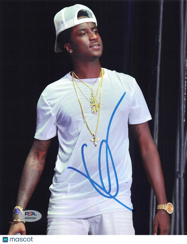K Camp Signed 8x10 Photo PSA Autographed