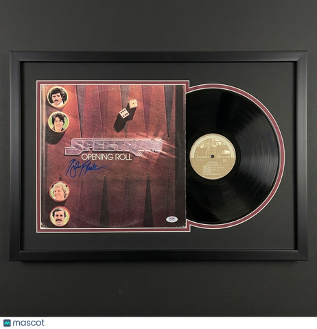 Bela Fleck Signed Opening Roll Custom Framed Vinyl PSA Album autographed