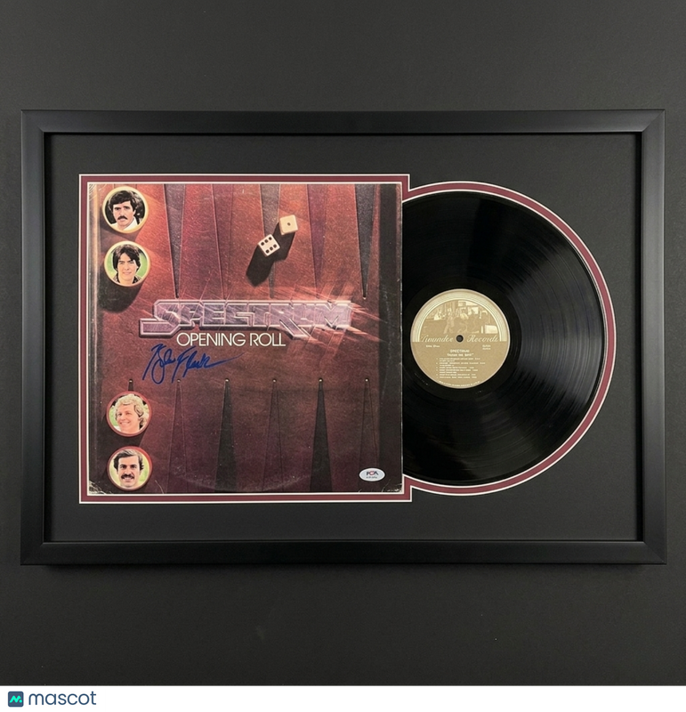 Bela Fleck Signed Opening Roll Custom Framed Vinyl PSA Album autographed