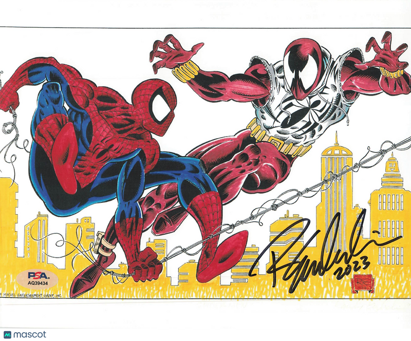 Randy Emberlin Signed 8x10 The Amazing Spider-Man Photo PSA Autographed