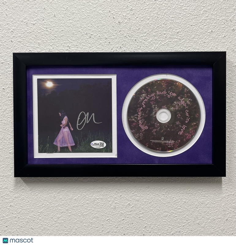 Olivia Rodrigo Signed You Seem Pretty Sad for a Girl So in Love Framed CD JSA