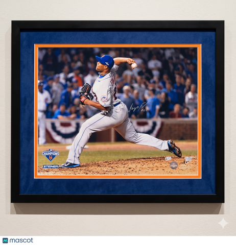Jeurys Familia New York Mets Signed 16x20 Custom Framed Photo Fanatics Authentic