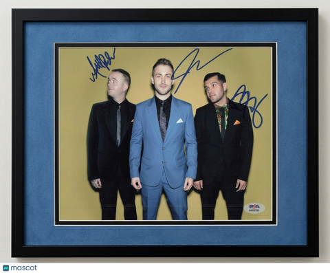 Hundred Handed Signed 8x10 Custom Framed Photo PSA Autographed
