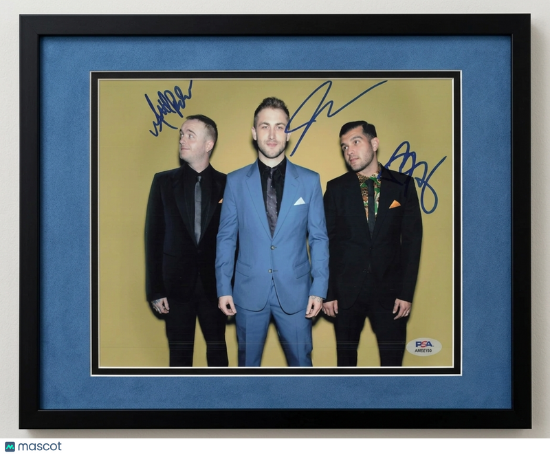 Hundred Handed Signed 8x10 Custom Framed Photo PSA Autographed