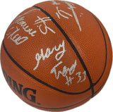 1997 Portland Trailblazers Team Signed Basketball PSA/DNA Autographed Ball