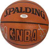 1997 Portland Trailblazers Team Signed Basketball PSA/DNA Autographed Ball