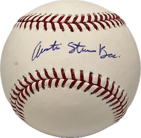 Austin Beck signed baseball PSA/DNA Oakland Athletics autographed