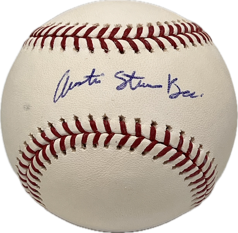 Austin Beck signed baseball PSA/DNA Oakland Athletics autographed