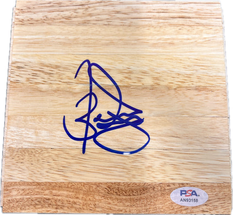 Brent Barry Signed Floorboard PSA/DNA Spurs Autographed