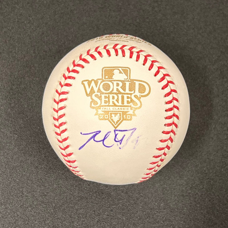 Madison Bumgarner signed 2010 World Series baseball PSA/DNA San Francisco Giants