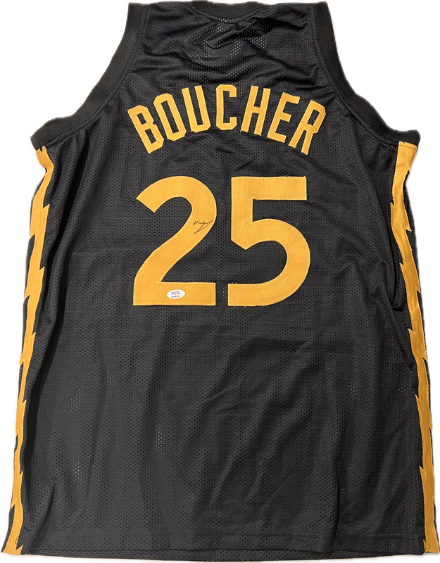 Chris Boucher signed jersey PSA/DNA Toronto Raptors Autographed