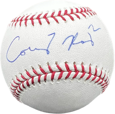 Corey Ray signed baseball BAS Beckett Milwaukee Brewers autographed