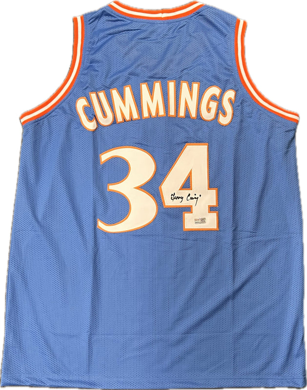 Terry Cummings Signed Jersey Tristar Authenticated San Diego Clippers Autographed