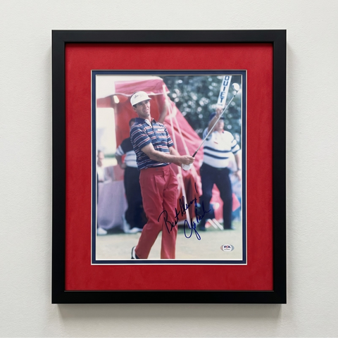 Chip Beck Signed Golf 11x14 Custom Framed Photo PSA Autographed