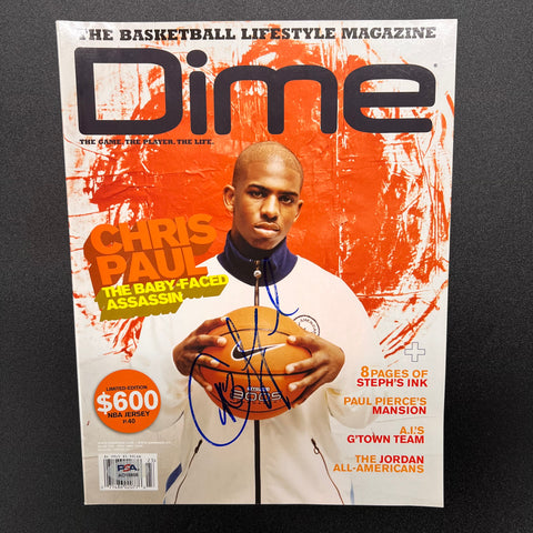 Chris Paul signed Dime Magazine PSA/DNA Los Angeles Clippers Autographed