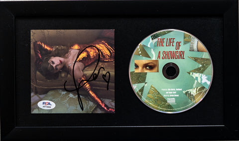 Taylor Swift Signed CD Cover Framed PSA/DNA The Life of a Showgirl
