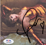 Taylor Swift Signed CD Cover Framed PSA/DNA The Life of a Showgirl