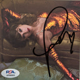 Taylor Swift Signed CD Cover Framed PSA/DNA The Life of a Showgirl