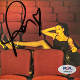 Taylor Swift Signed CD Cover Framed PSA/DNA The Life of a Showgirl