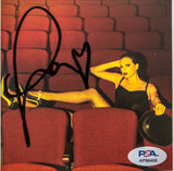 Taylor Swift Signed CD Cover Framed PSA/DNA The Life of a Showgirl