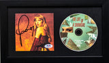Taylor Swift Signed CD Cover Framed PSA/DNA The Life of a Showgirl