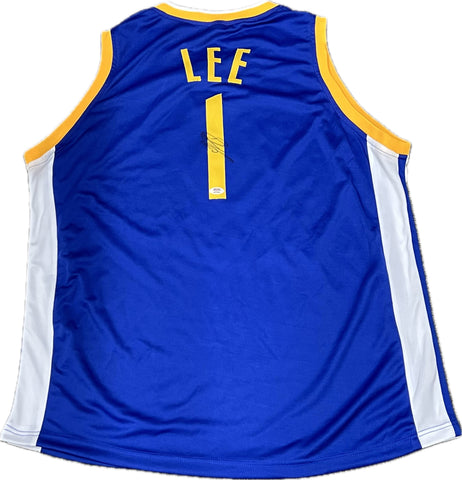 Damion Lee signed jersey PSA/DNA Golden State Warriors Autographed