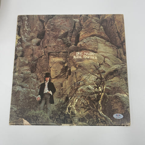 Dave Mason signed Alone Together Vinyl PSA/DNA Album autographed