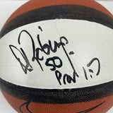 David Robinson Signed Nike Basketball PSA/DNA Autographed Ball Spurs