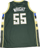 Delon Wright Signed Jersey PSA Milwaukee Bucks Autographed